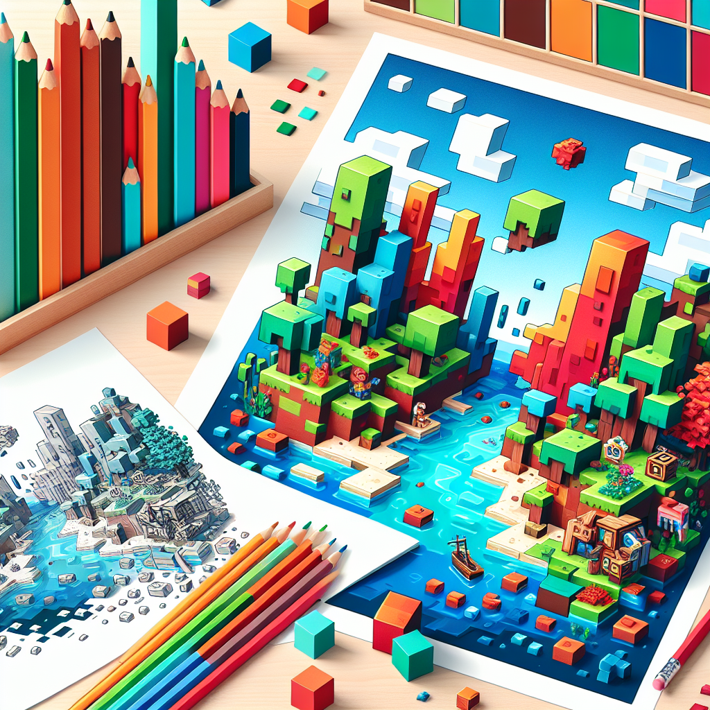 Explore the Joy of "Mewarnai Minecraft": Unleash Your Creativity with Coloring Adventures